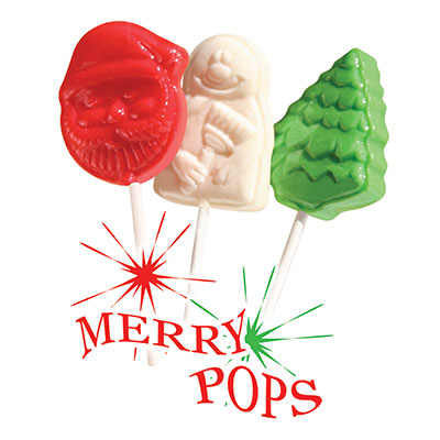 erry Christmas Lollipops